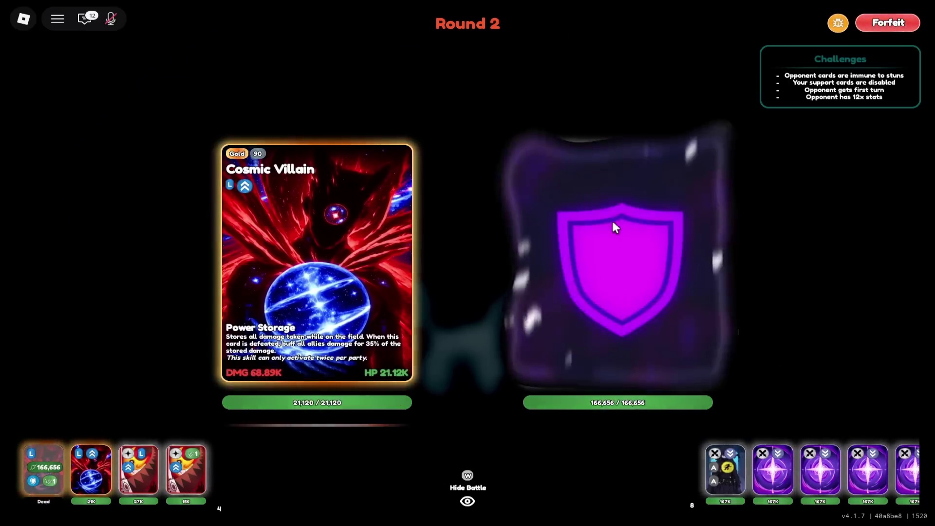 Beating Combat Giant (Celestial)